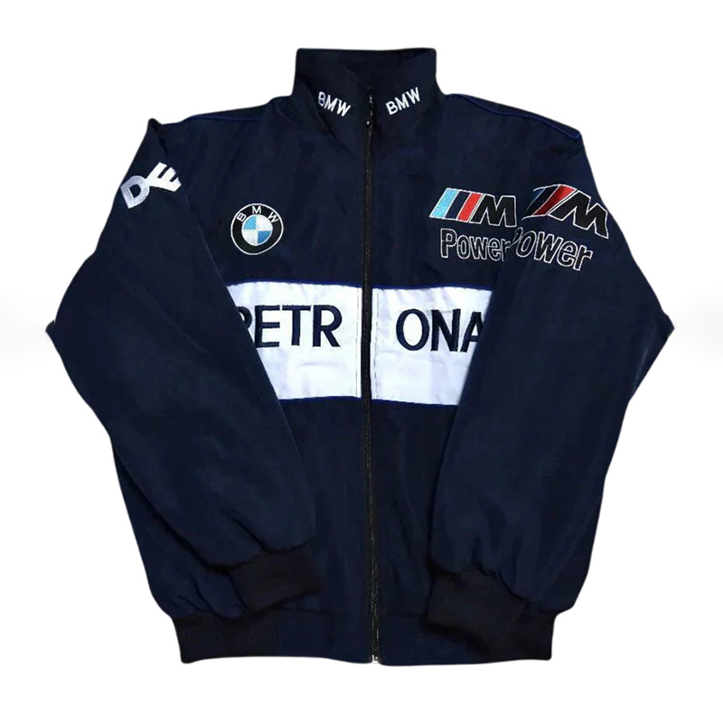 Unisex Racing Style Street Fashion Loose Racing Casual Print Jacket