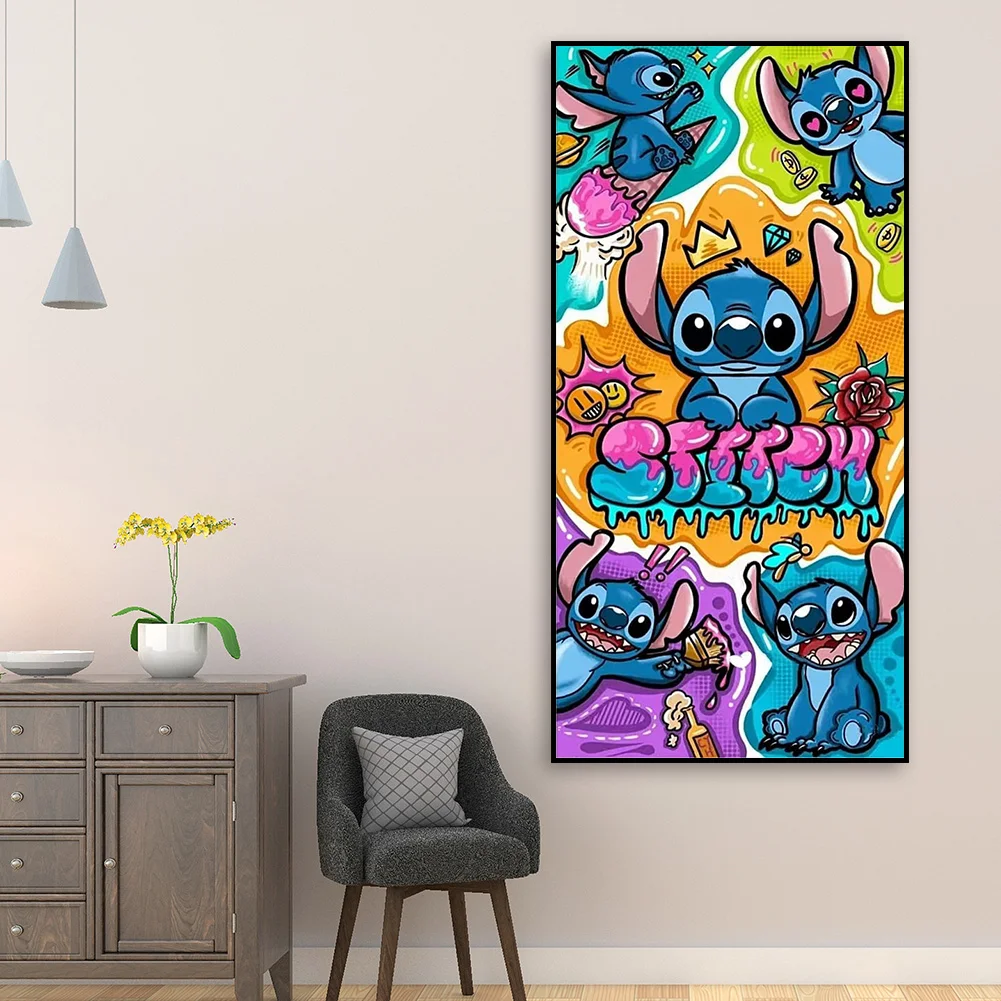 Diamond Painting - Full Round Drill - Stitch(40*80cm)