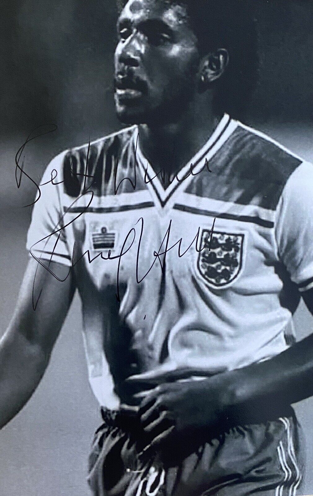 Ricky Hill Genuine Hand Signed England 6X4 Photo Poster painting