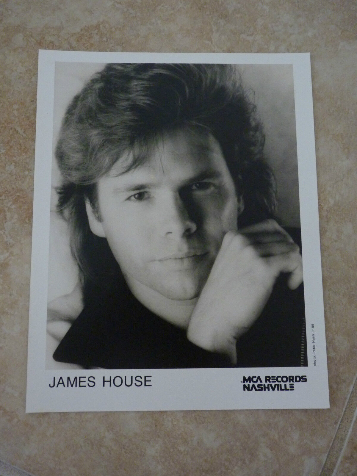 James House 8x10 B&W Publicity Picture Promo Photo Poster painting