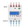 Din Rail 3 Phase 4 Wire Energy Meter AC 380V 100A 50/60Hz Wattmeter KWh Meter