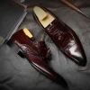 Mens Tassel Loafers Leather Shoes
