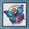 5D DIY Full Round Drill Diamond Painting Mechanical Butterfly Kit Decor 40x40cm