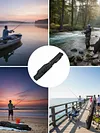 2 Layers 600D Oxford Fishing Pole Case & Bag Fishing Pole Storage Bag for Travel