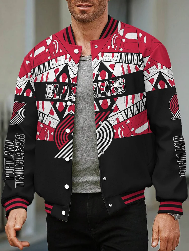 Portland Trail Blazers Limited Edition Full-Snap Casual Jacket