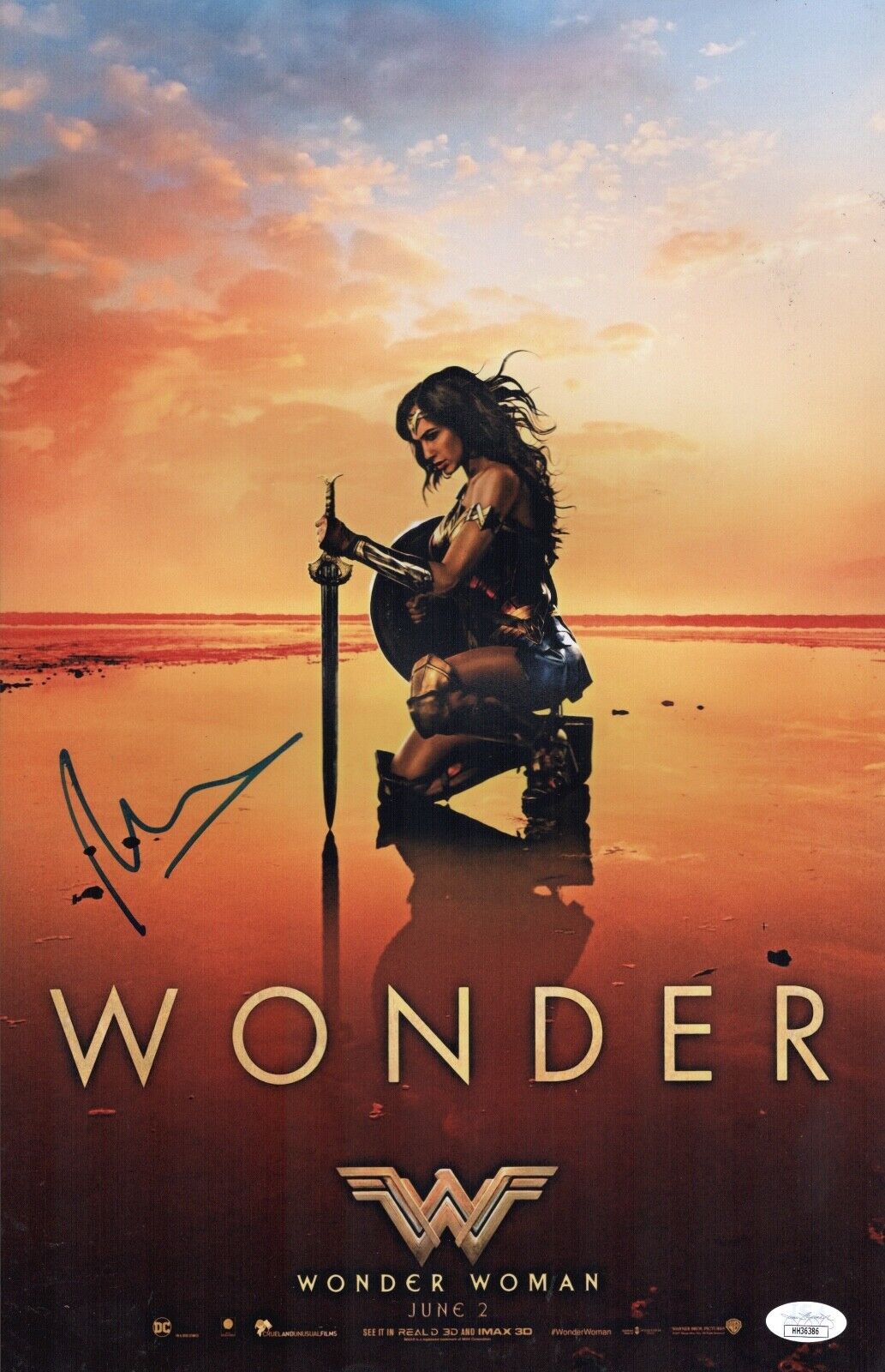 PATTY JENKINS Wonder Woman Signed 11X17 Photo Poster painting IN PERSON Autograph JSA COA Cert