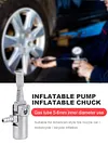 Car Tire Inflator Chuck 6mm Tire Air Chuck for 5-6mm Vehicle Automobile Air Hose