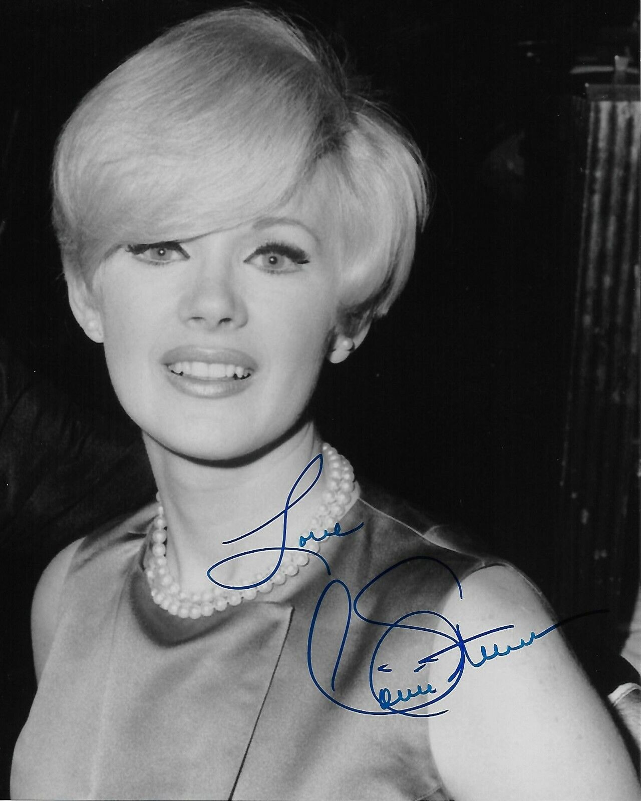 Connie Stevens Original Autographed 8X10 Photo Poster painting #33 signed at Hollywood Show