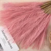 Mini Pampas Reed Grass Artificial Flower Home Wedding Photoshooting Decor