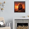 (50*50cm)Lion - Full Round Drill Diamond Painting