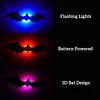 Halloween 3D LED Bat Night Lights, Various Sizes, Perfect for Halloween Parties and Bedroom Window Decorations