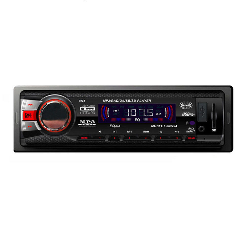 

Car Bluetooth Audio Stereo In Dash AM FM Aux Input Receiver with SD USB MP3, 501 Original