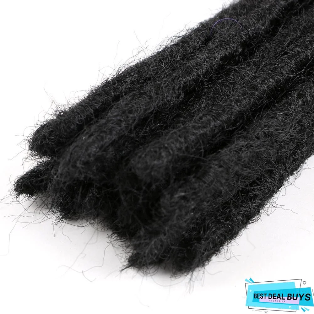 Men's Space Silk Reggae Pigtails 20Cm/30Cm Monochrome/Bicolor African Pigtails Wig
