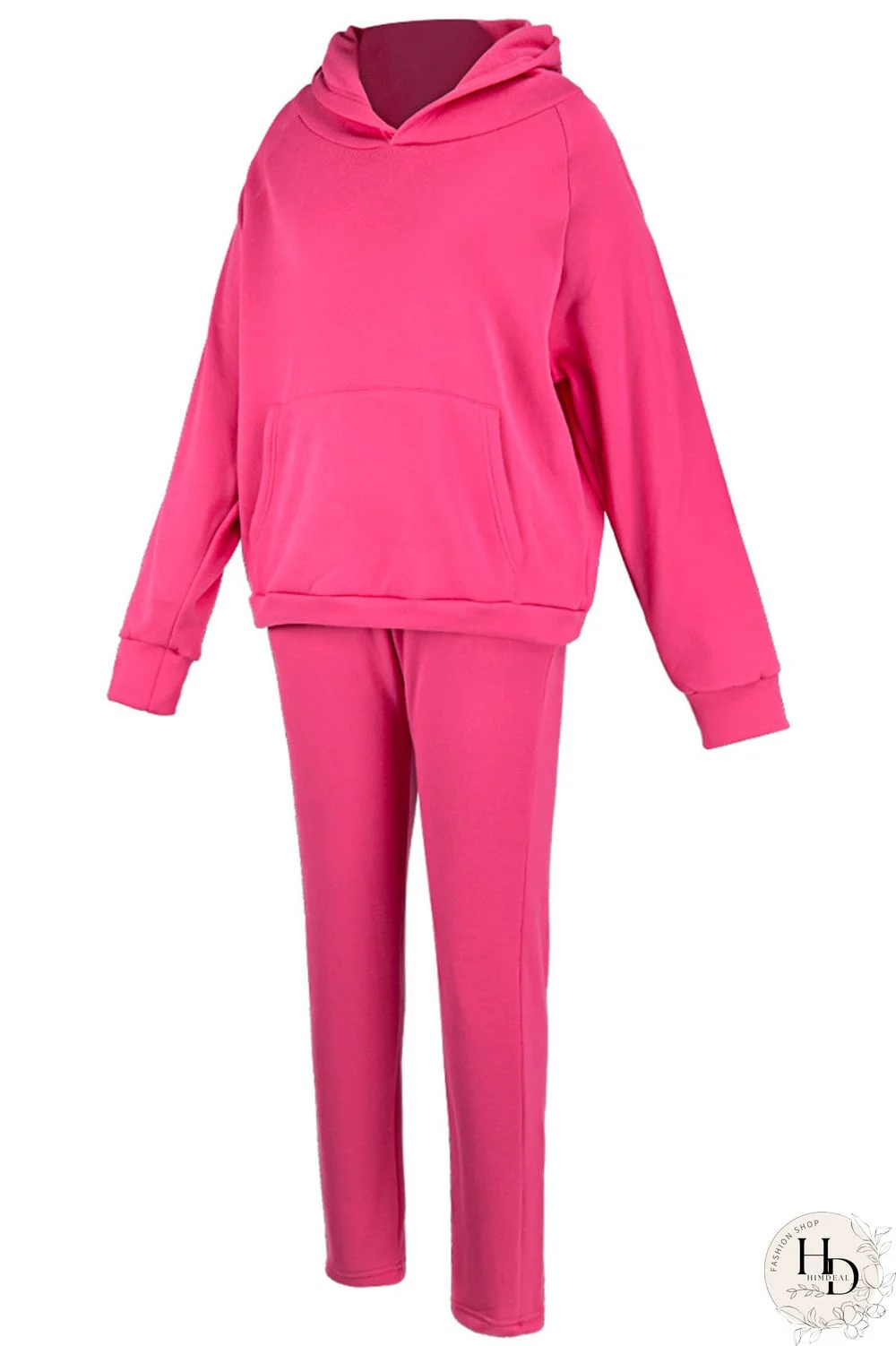 Blue Sportswear Nylon Solid Pocket Hooded Collar Long Sleeve Regular Sleeve Two Pieces