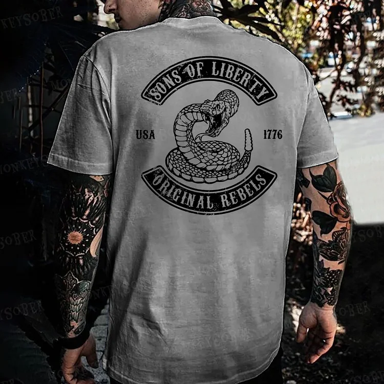 Sons Of Liberty Original Rebels USA 1776 T-shirt