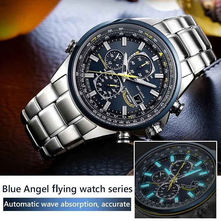 Last Day Promotion- SAVE 70%Blue Angel series flying watch