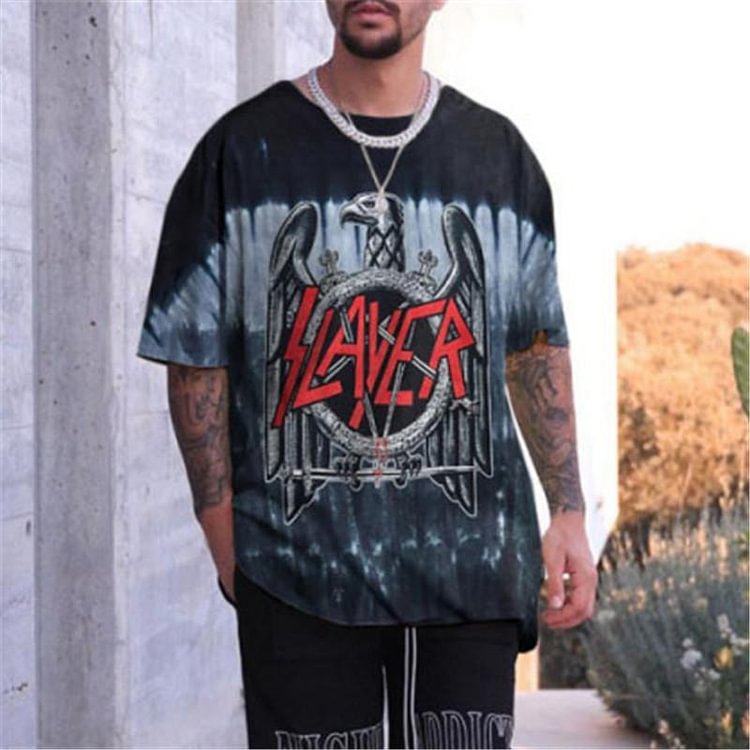 Eagle print short sleeve t-shirt