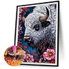 DIY Partial Special Shaped Drill Diamond Painting-Yak