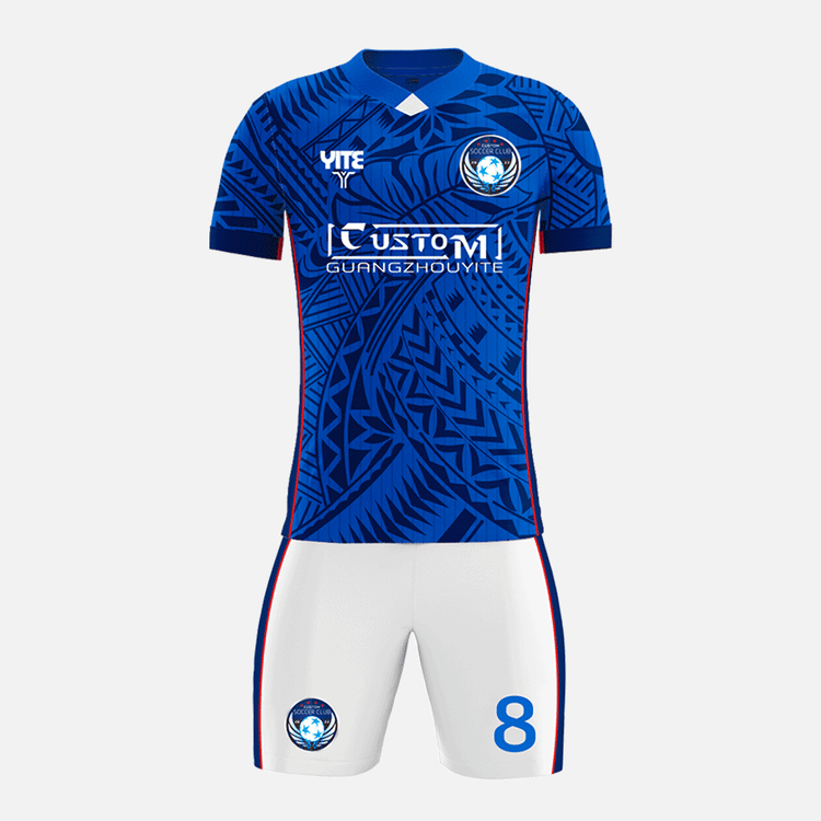 YITE | YTZQ220-Blue  And White  Soccer Uniforms