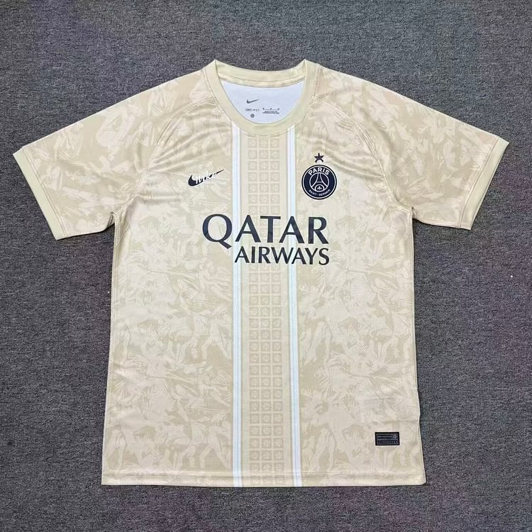 2026-27 Paris Saint-Germain Training Kit (Beige) - Fan Edition