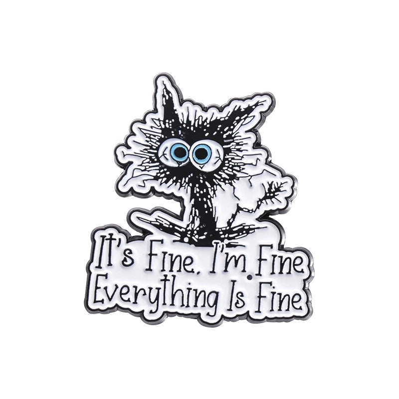 Cartoon Style Cowboy Style Animal Letter Alloy Stamping Stoving Varnish Women’s Brooches