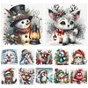 (Multi-Style) Winter Animal-18CT Stamped Cross Stitch 30*30cm/11.81*11.81in tapestrymarket
