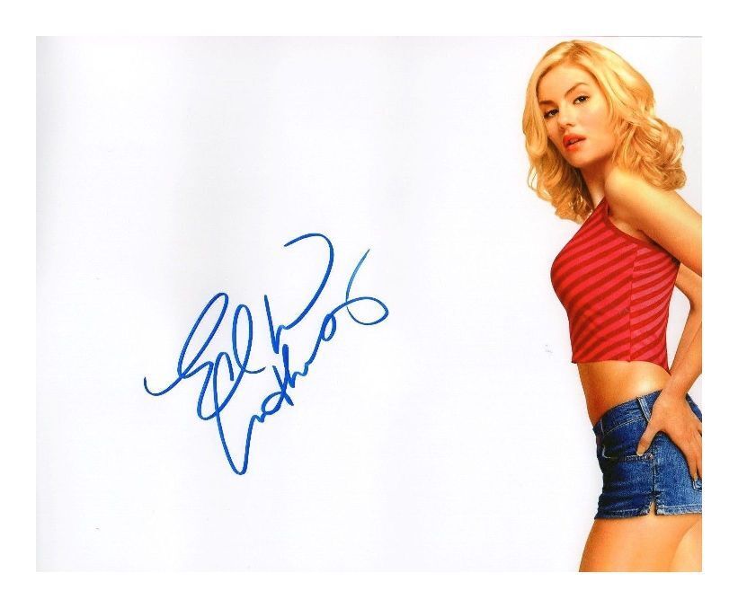 ELISHA CUTHBERT AUTOGRAPHED SIGNED A4 PP POSTER Photo Poster painting PRINT 4