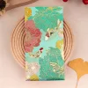 6PCS Flourishing Flower Fish CNY Festive Red Packet Envelope