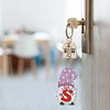 DIY Diamond Painting Keychain-6pcs/Set Gnome Bag Keychain Jewelry Gift