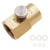 CO2 Refill Adapter G1/2 To W21.8-14 Soda Cylinder Adapter Leakproof for Homebrew