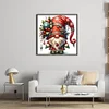 Red Dryad-11CT Counted Cross Stitch 50*50cm/19.69*19.69in
