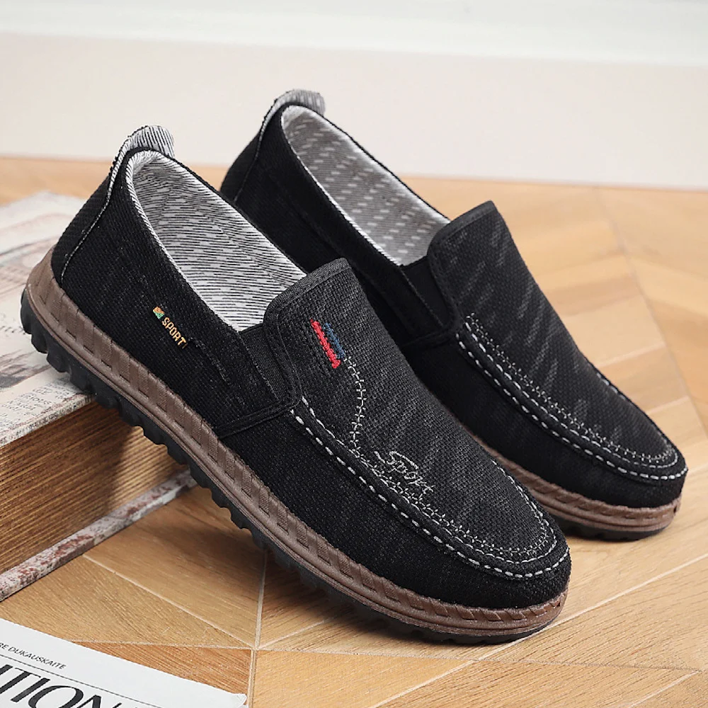 Smiledeer New Men's Breathable Slip On Casual Loafers