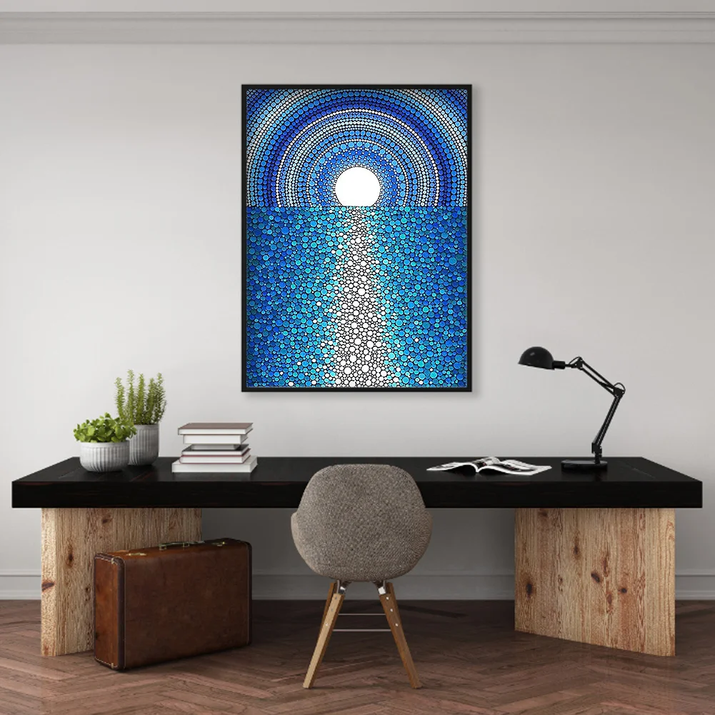 Diamond Painting - Full Crystal Rhinestone - Sea Surface(30*40cm)