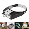 LED Light Headband Magnifier 1.5x 3x 8.5x 10x HD Magnifier Watch Repair Supplies