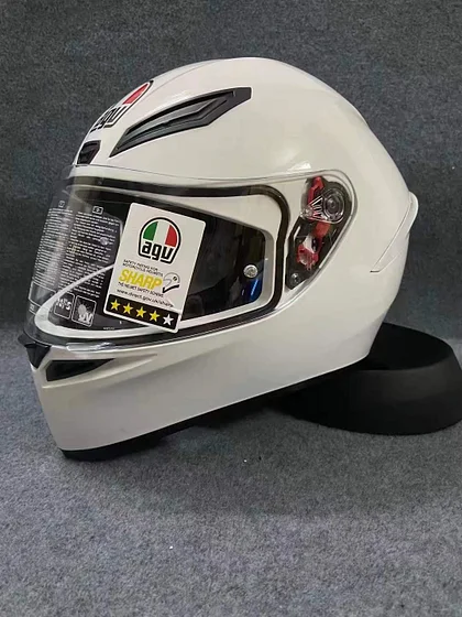 AGV K1S ホワイト　ミラーシールド付 Amazon | AGV(エージーブイ) バイクヘルメット フルフェイス K1
