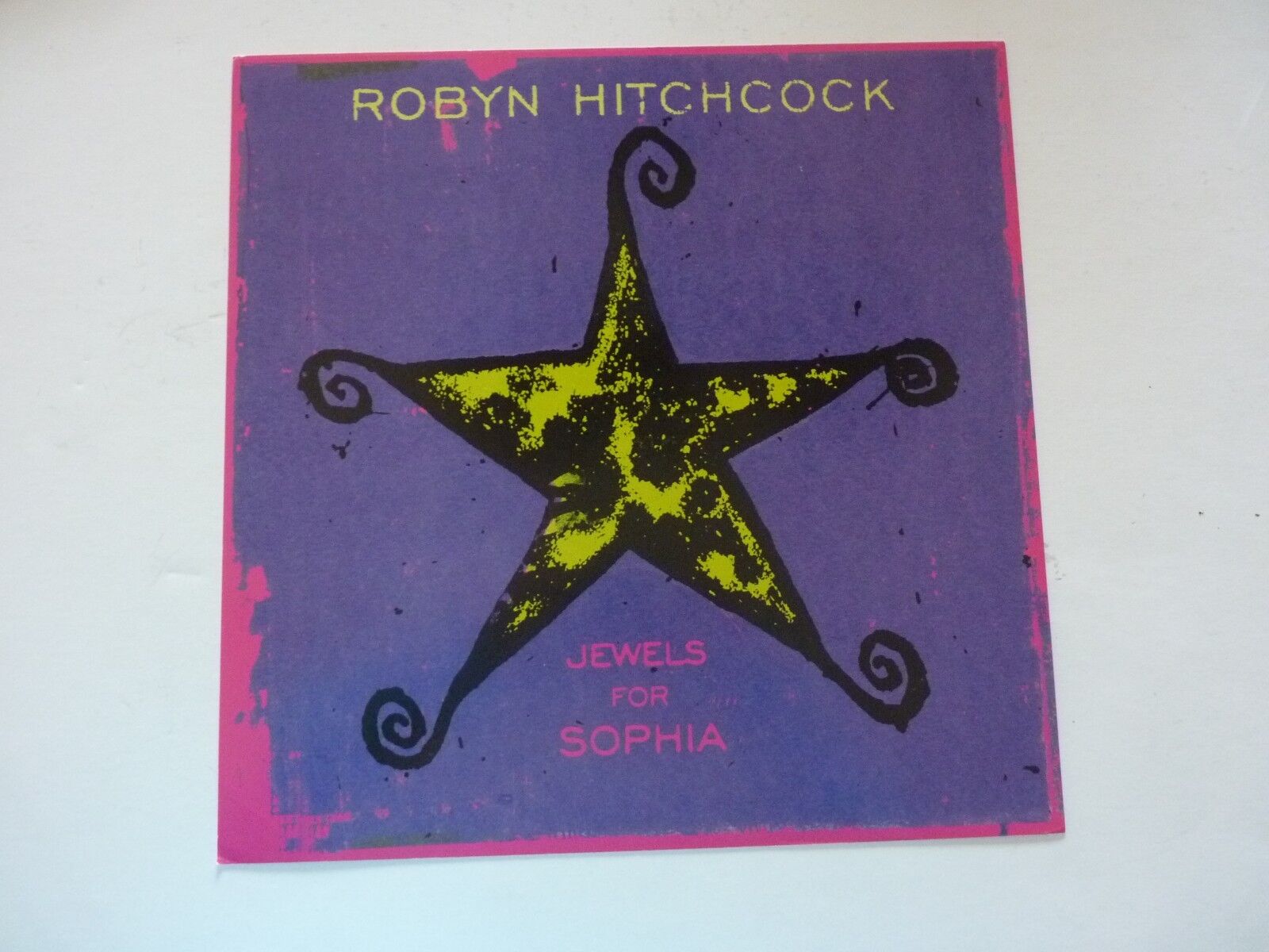 Robyn Hitchcock Jewels For Sophia LP Record Photo Poster painting Flat 12x12 Poster