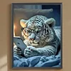 5Diamond Painting -DIY Round Drill Tiger