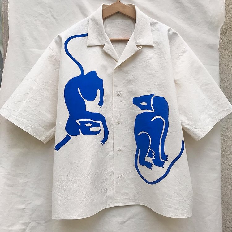 Men's Animal Print Shirt