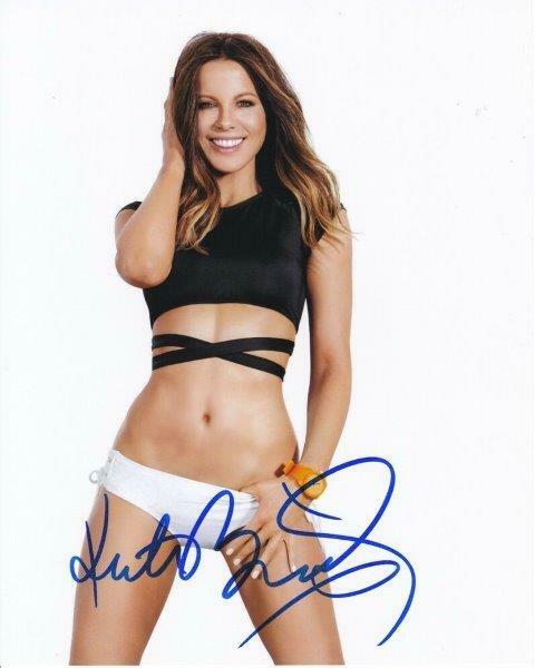 REPRINT - KATE BECKINSALE Autographed Signed 8 x 10 Photo Poster painting RP