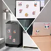 6Pcs Acrylic Snail DIY Diamond Art Refrigerator Magnets Sticker for Beginners