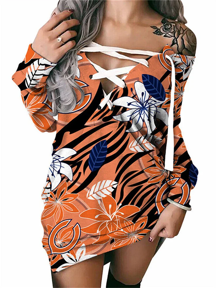 Chicago Bears
Limited Edition Lace-up Sweatshirt