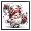 Flower Gnome-18CT Stamped Cross Stitch 30*30cm/11.81*11.81in