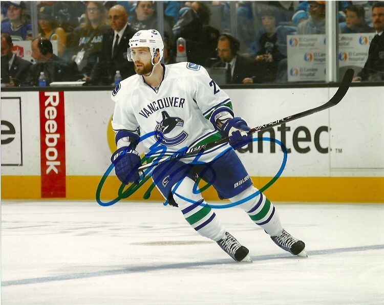 Vancouver Canucks Chris Higgins Autographed Signed 8x10 Photo Poster painting COA SIX