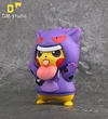 Small & Big Scale Gengar Hoodie Cosplay Pikachu - Pokemon Resin Statue - DM Studios