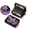 2pcs Hummingbird Butterfly Diamond Painting Fashion Card Holder Coin Purse
