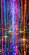Luxury AB Velvet Diamond Painting Kit - Rainbow Art