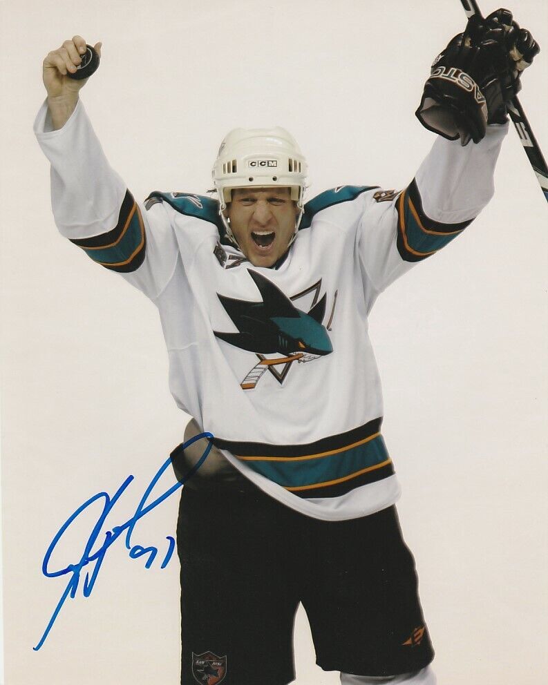 JEREMY ROENICK SIGNED SAN JOSE SHARKS 8x10 Photo Poster painting #1 Autograph
