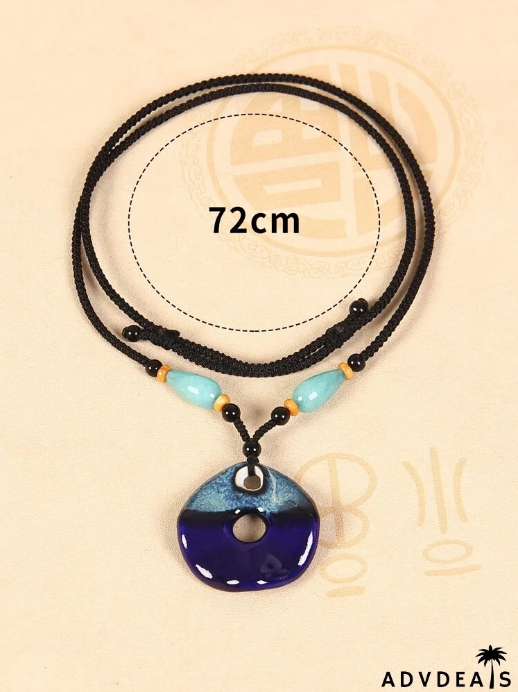 Geometric Pendant Necklace