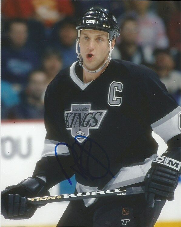 Los Angeles Kings Rob Blake Signed Autographed 8x10 Photo Poster painting COA