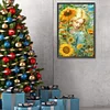 (40*60cm)Sunflower Girl - Full Round Drill Diamond Painting